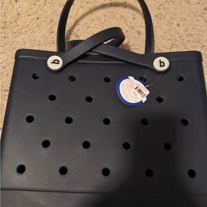 Navy Blue Tote Bag